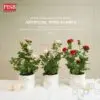6ac058b962ef8a5a12639315a6a21786.jpeg 3062 Rose Plants Artificial Tree Pokok Ros 41CM