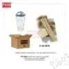 1ca199a70ca70024c42b9ea5d5524ecb.jpeg 2009(50Set/Ctn)Bundle Deal 470ML Straw Glass With PVC Gift Box Travel Mug Water Bottle Viral Coffee Glass Doorgift Cawan