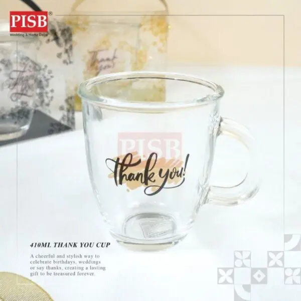 7879f39f5790bad592ccaba14eec8481.jpeg 2008(100Sets/Ctn)Bundle Deal Thank You Glass Cup With PVC Gift Box Doorgift Souvenir Mug Cawan Gelas Drinking Glassware