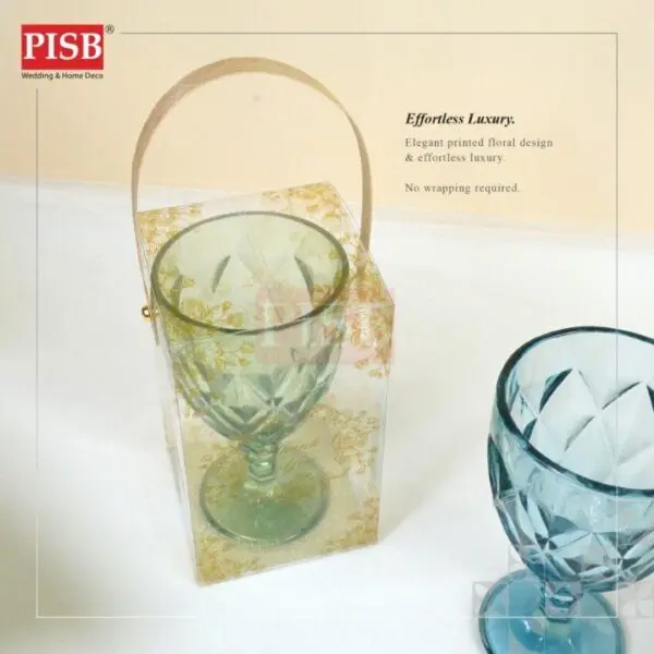 92441e1714036ba22556536fc5090fa8.jpeg 2010(100Sets/Ctn)Bundle Deal Colour Glass With PVC Gift Box Dessert Cup Drinking Glassware Doorgift Souvenir Cawan Gelas