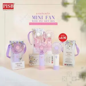 2167(1Pcs)(Random Colour)Mini Fan Souvenir Portable Handheld Fan Rechargeable Fan Outdoor Fan Doorgift Kipas Tangan Mini