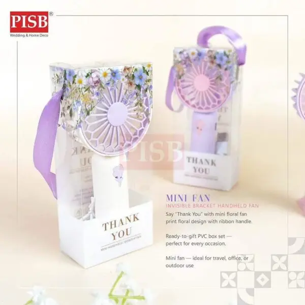 2167(1Pcs)(Random Colour)Mini Fan Souvenir Portable Handheld Fan Rechargeable Fan Outdoor Fan Doorgift Kipas Tangan Mini