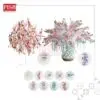 0410/11(60Pcs/30Pcs/Box)Orchid Egg Flower/Bunga Telur/Bunga Telur Gantung/Bunga Telor Pelamin/Bunga Telur Murah Doorgift