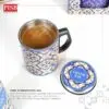 1826 Combo Deal 4Pcs Premium Gift Set Stainless Steel 2-Tier Tiffin Mug Car Tissue Bamboo Bag Mangkuk Tingkat Tisu Cawan