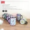 2156(24Pcs/Ctn)450ML Stainless Steel Mug With Handle Box Thermal Travel Coffee Tea Cup Mug Cawan Keluli Tahan Karat