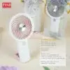 2169(1Pcs)(Random Colour)Handheld Fan Souvenir Portable USB Rechargeable Fan Adjustable Speed Kipas Tangan Mini Doorgift