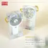 2169(1Pcs)(Random Colour)Handheld Fan Souvenir Portable USB Rechargeable Fan Adjustable Speed Kipas Tangan Mini Doorgift