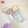 2169(1Pcs)(Random Colour)Handheld Fan Souvenir Portable USB Rechargeable Fan Adjustable Speed Kipas Tangan Mini Doorgift