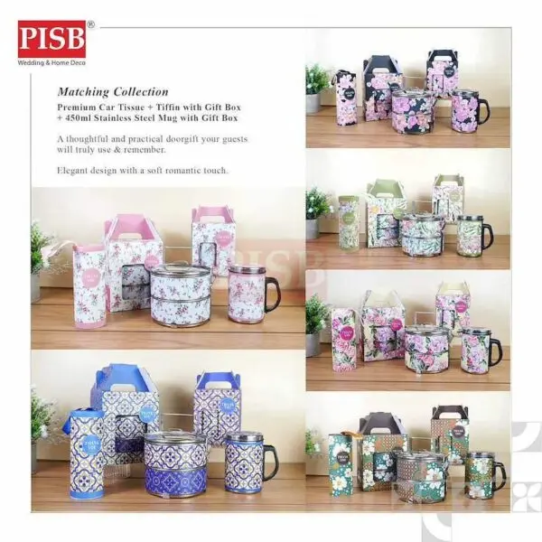 2156(24Pcs/Ctn)450ML Stainless Steel Mug With Handle Box Thermal Travel Coffee Tea Cup Mug Cawan Keluli Tahan Karat
