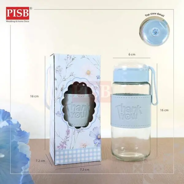 577f7b4e0d0f7724681f7a1779296700.jpeg 2175(80Pcs/Set)350ML Daisy Glass Bottle Set With Gift Box Hot Cold Water Bottle Tumbler Travel Glass Doorgift Botol Air
