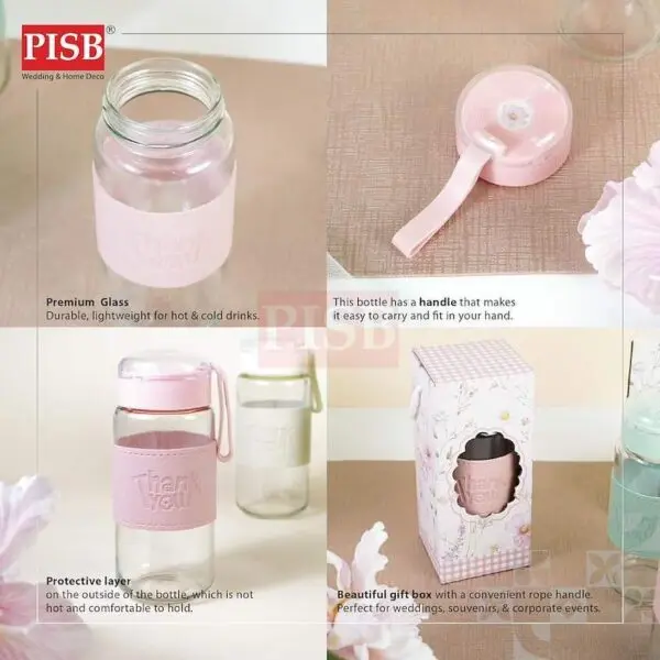 746d1c4af00733f99f2c73ab7c6935f1.jpeg 2175(80Pcs/Set)350ML Daisy Glass Bottle Set With Gift Box Hot Cold Water Bottle Tumbler Travel Glass Doorgift Botol Air