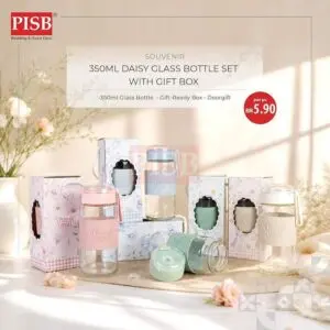 d2b630fdb837c2970c293d6057d5ef2d.jpeg 2175(1Pcs)350ML Daisy Glass Bottle Set With Gift Box Hot Cold Water Bottle Tumbler Travel Glass Doorgift Bekas Botol Air