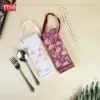 df6cf882f1ac9bd8118f2661e56a065c.jpeg 2170/71(100 Sets)Souvenir Tasbih Spoon Fork With Gift Box Doorgift Sudu Garfu Tasbih Manik 33 Biji Cutlery Prayer Sets