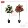 3068 Happy Rose Plant Artificial Tree Pokok Bunga Ros 120CM